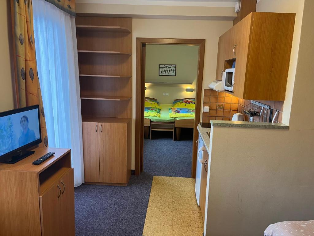 Fotografie z fotogalerie ubytování apartmány Šnek - ať si děti hrají na Benecku