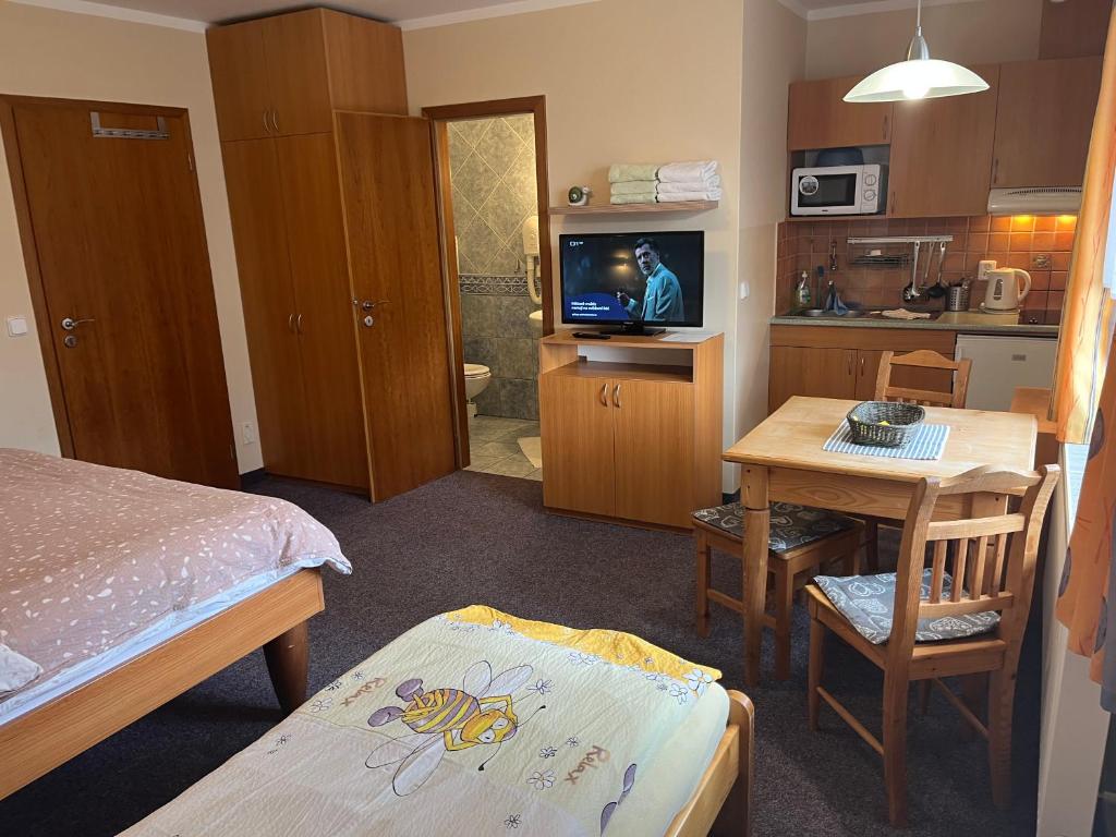 Fotografie z fotogalerie ubytování apartmány Šnek - ať si děti hrají na Benecku