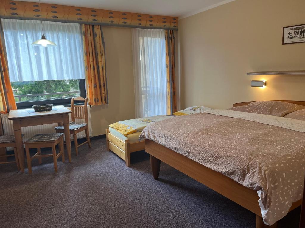 Fotografie z fotogalerie ubytování apartmány Šnek - ať si děti hrají na Benecku