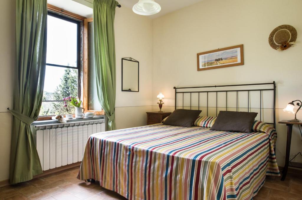 Postel nebo postele na pokoji v ubytování I Pianelli