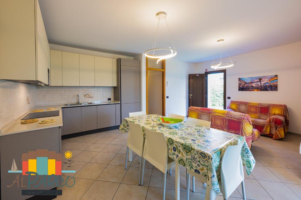 Kuchyň nebo kuchyňský kout v ubytování Villa Aurora