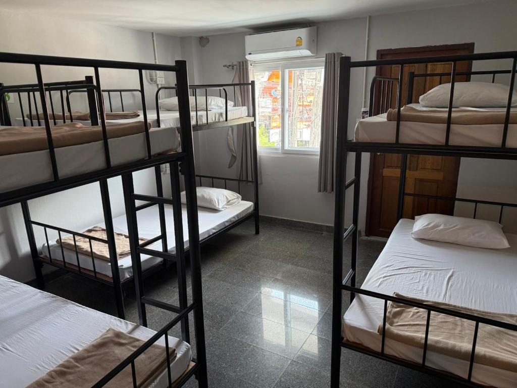 Postel nebo postele na pokoji v ubytování YP Hostel