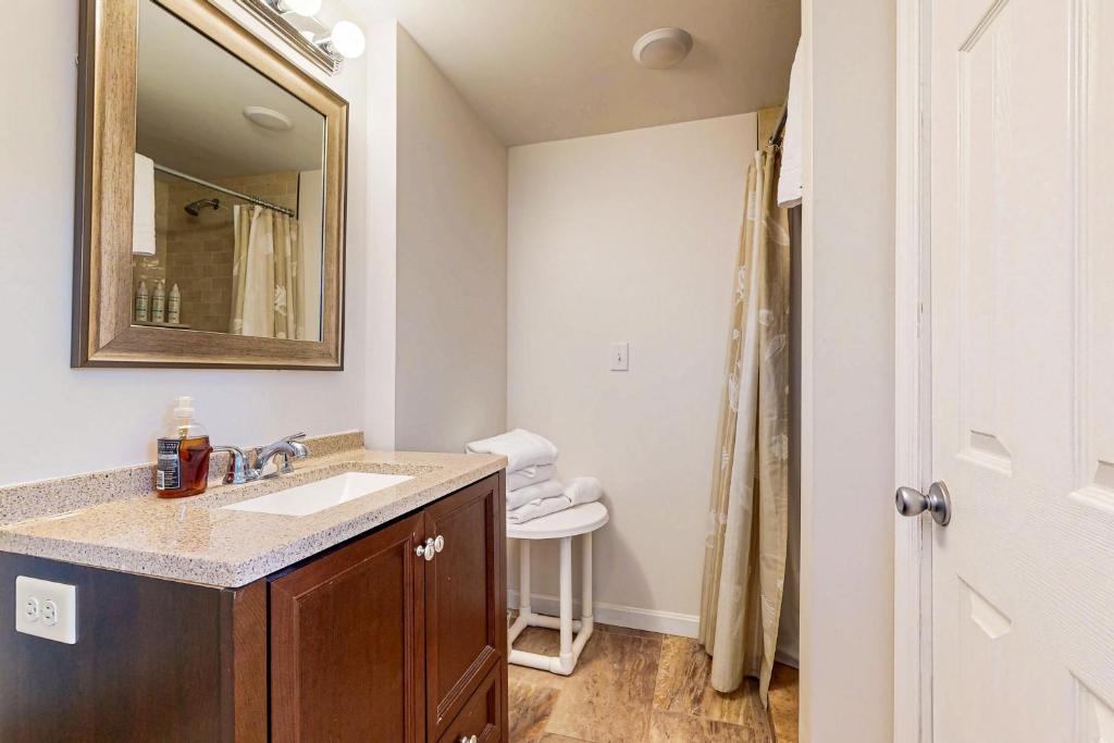 Ein Badezimmer in der Unterkunft Oyster Lane Hideout