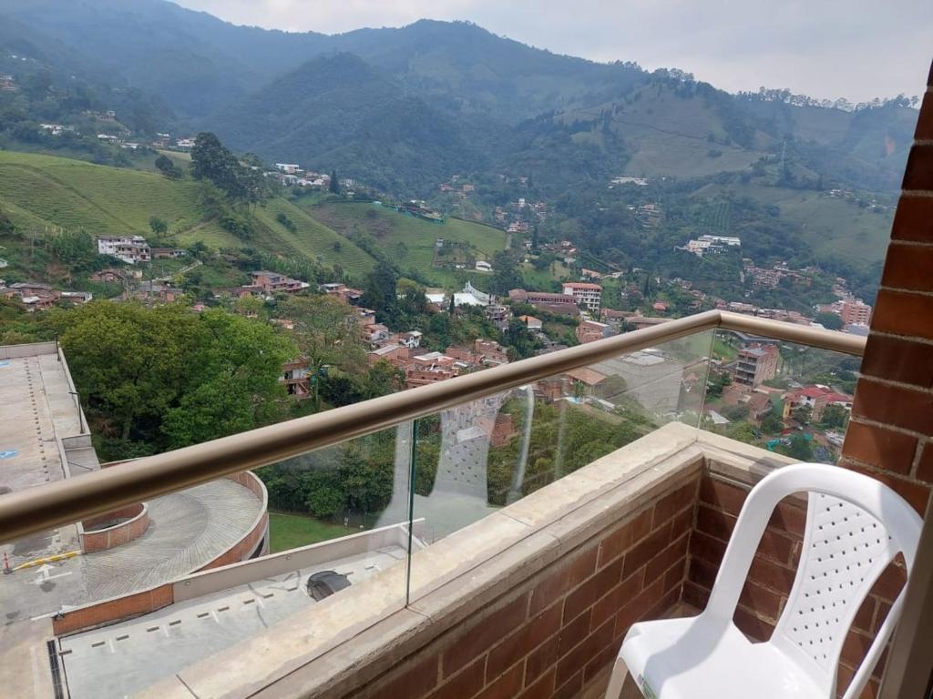 Nespecifikovaný výhled na hory nebo výhled na hory při pohledu z apartmánu