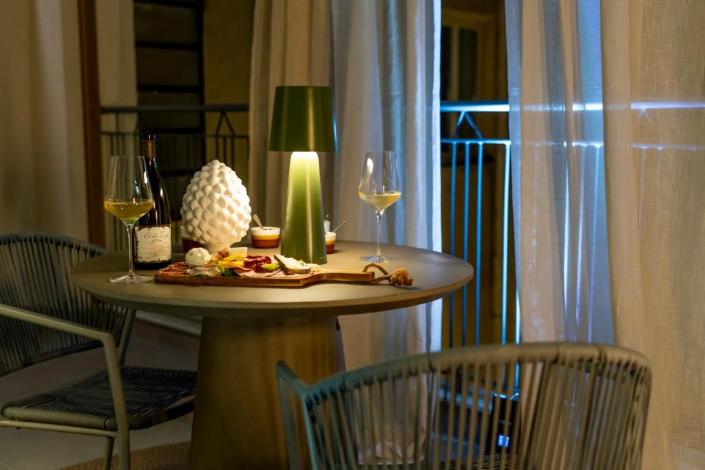 Nápoje v ubytování Locanda Expanificio