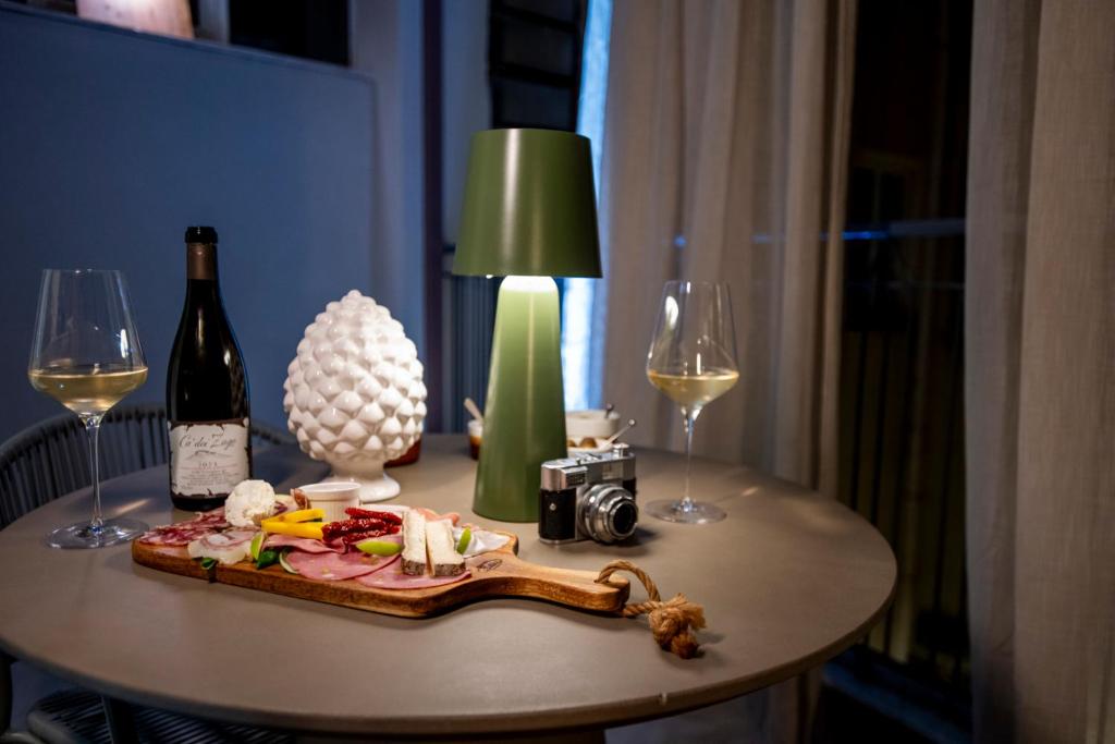 Nápoje v ubytování Locanda Expanificio