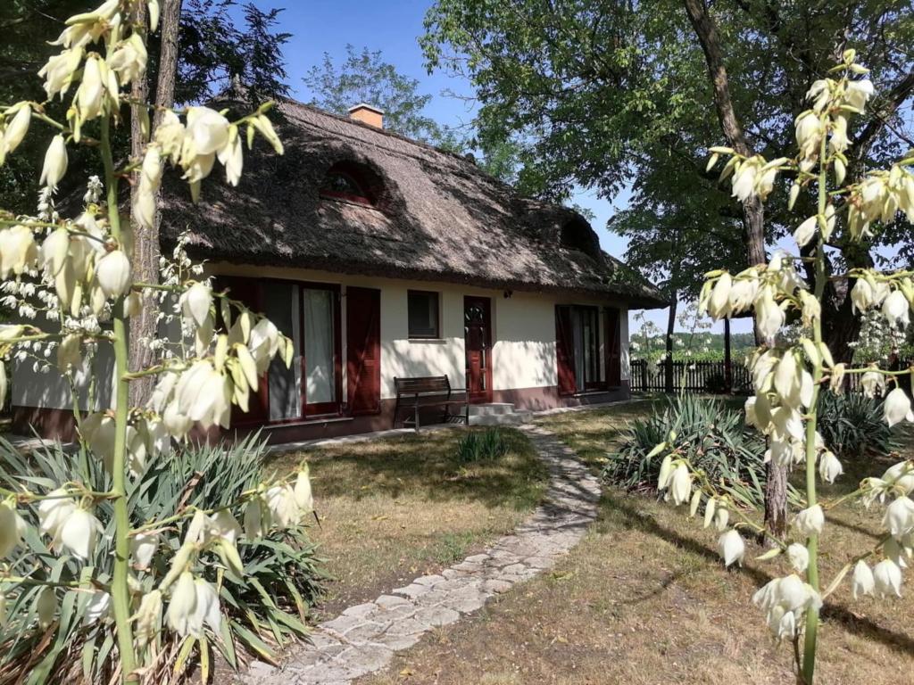 Κήπος έξω από το Nádas Tanya 2 maisons en pleine nature et Piscine