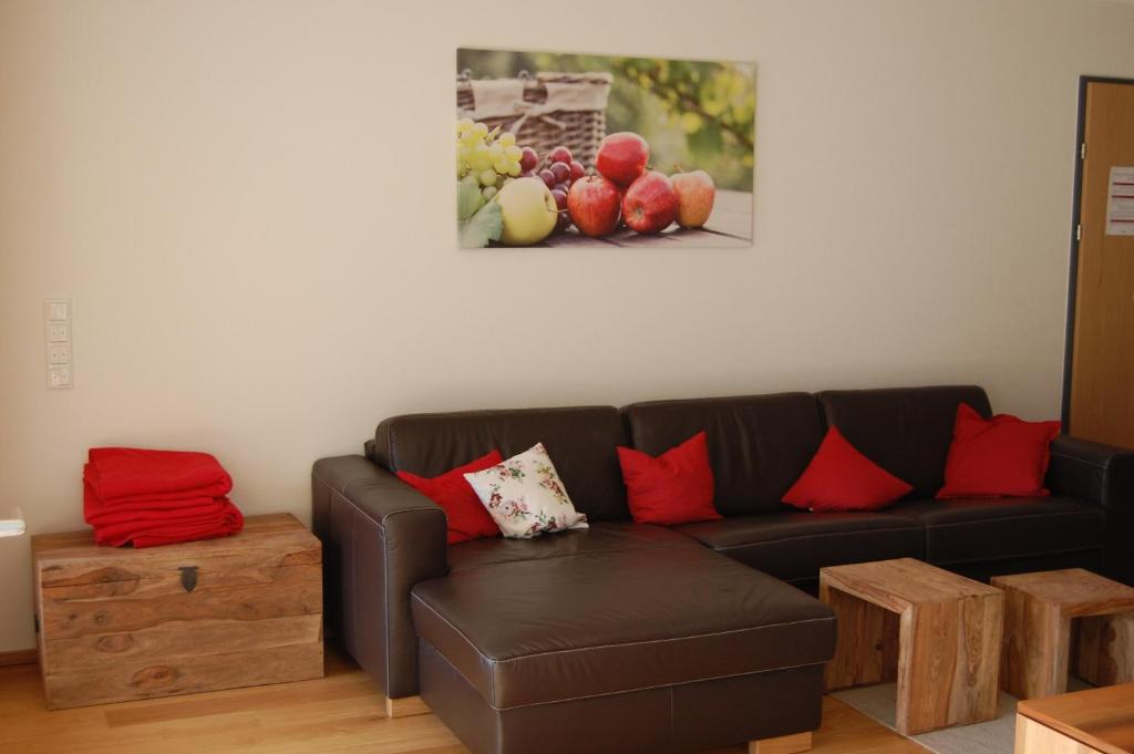 Posezení v ubytování Appartements Christine