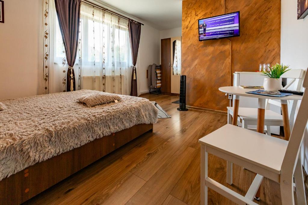 Postel nebo postele na pokoji v ubytování House Garden