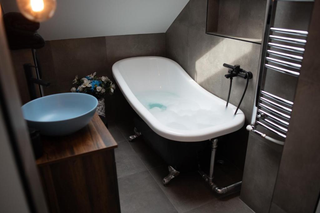 Koupelna v ubytování Apartman Elephant