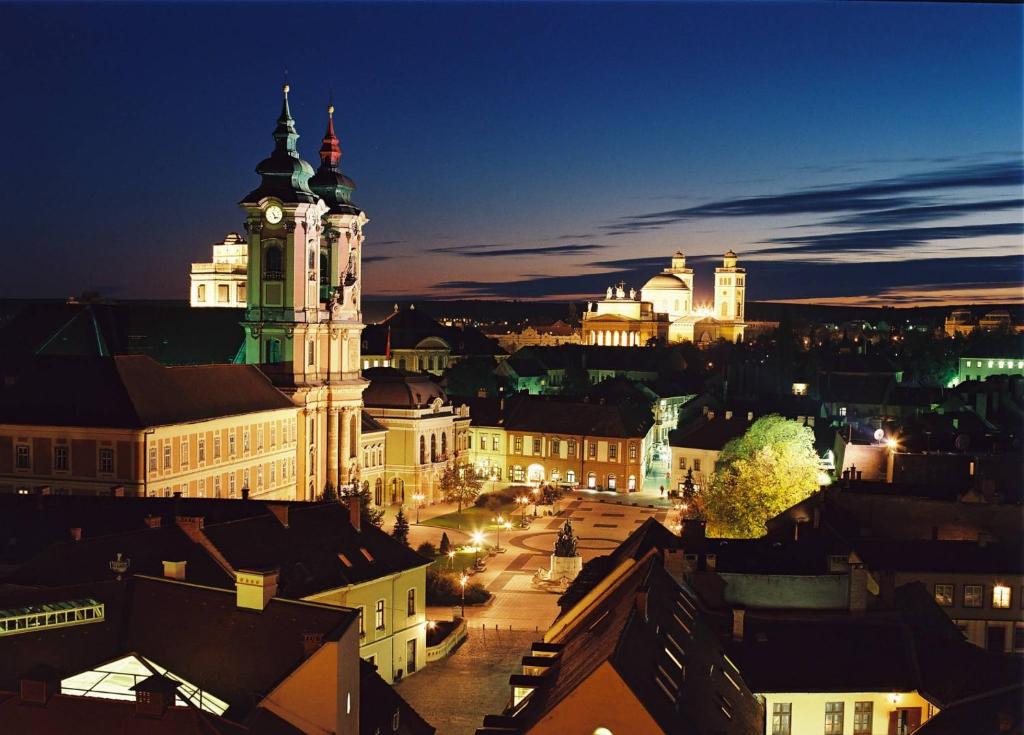 Výhľad na mesto Jáger alebo výhľad na mesto priamo z apartmánu