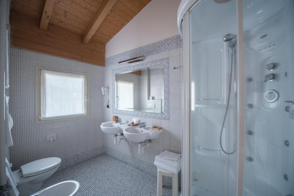 Kúpeľňa v ubytovaní Hotel Villa Colico