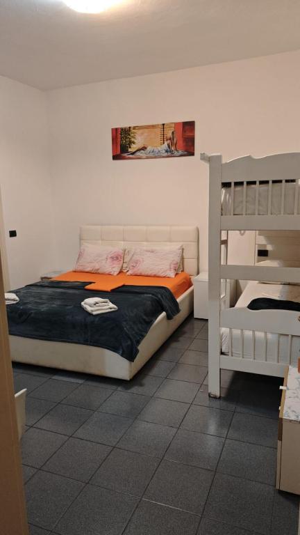 Postel nebo postele na pokoji v ubytování Center Elite