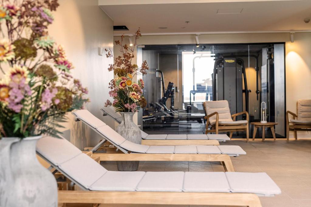 Posezení v ubytování Clarion Hotel Copenhagen Airport