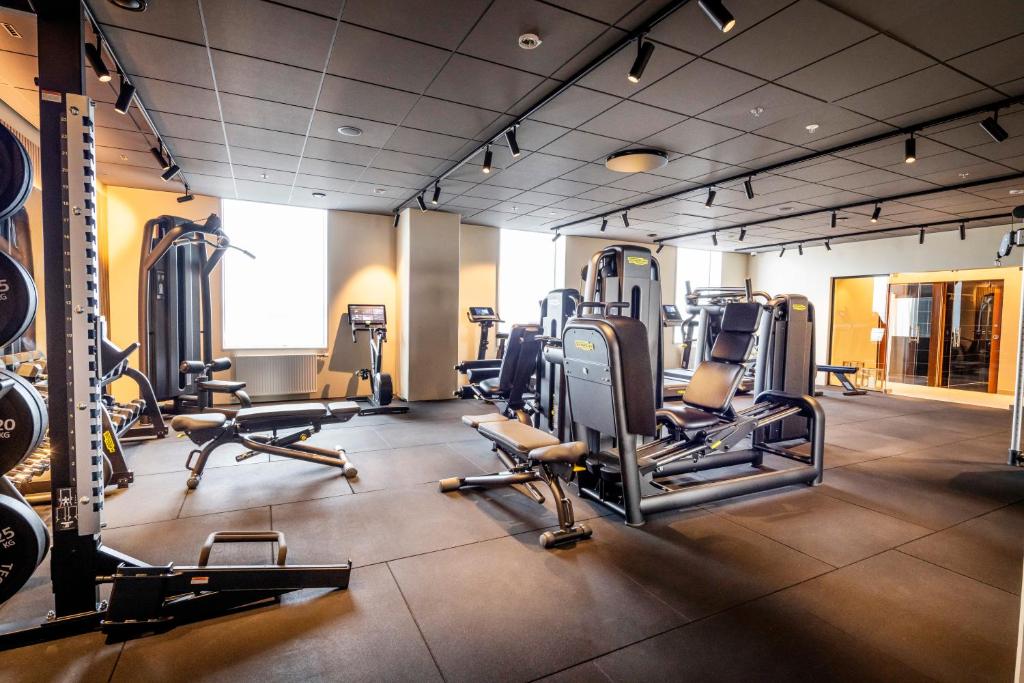 Fitness centrum a/nebo fitness zařízení v ubytování Clarion Hotel Copenhagen Airport
