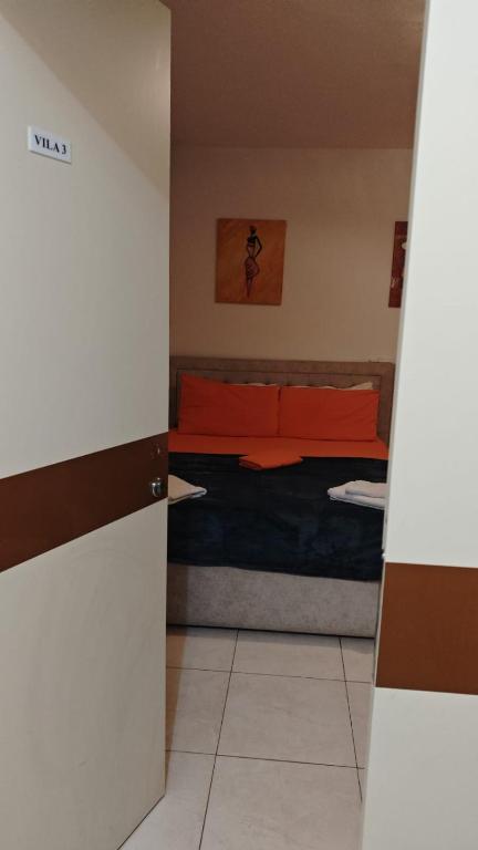 Postel nebo postele na pokoji v ubytování Center Elite