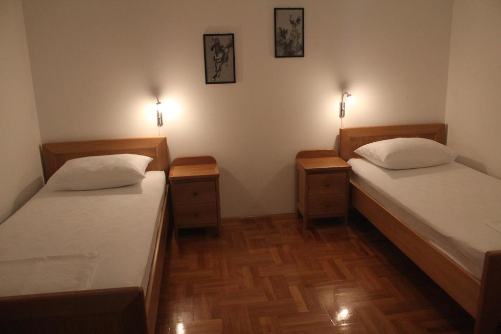 Postel nebo postele na pokoji v ubytování Villa Simpatia