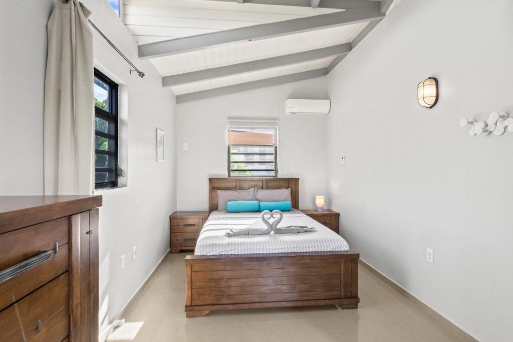 Postelja oz. postelje v sobi nastanitve Casa Bohemian Curacao