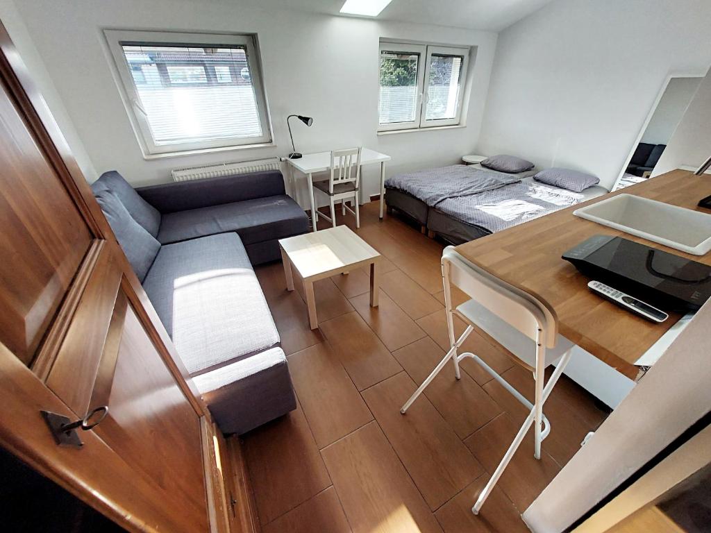 Posezení v ubytování GFS way studios - greenline accomodation