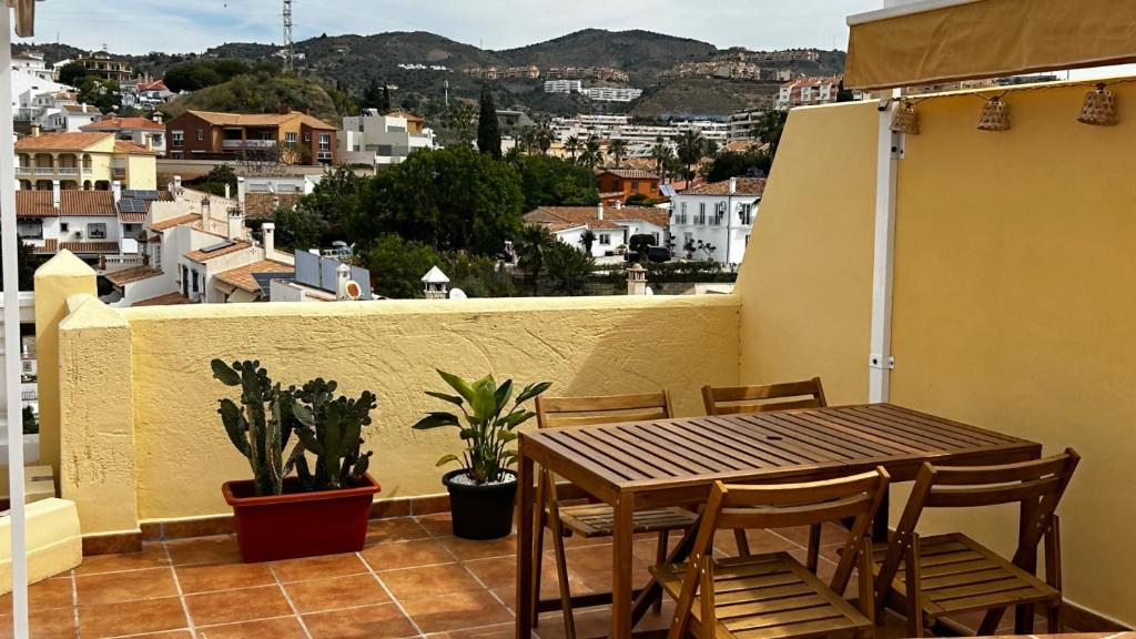 Nespecifikovaný výhled na hory nebo výhled na hory při pohledu z apartmánu