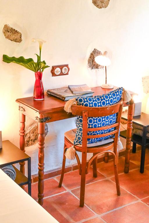 Posezení v ubytování Casa Rural Chamorga - Pensión - Guesthouse -