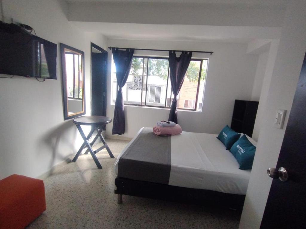 Postel nebo postele na pokoji v ubytování Hotel JC 43