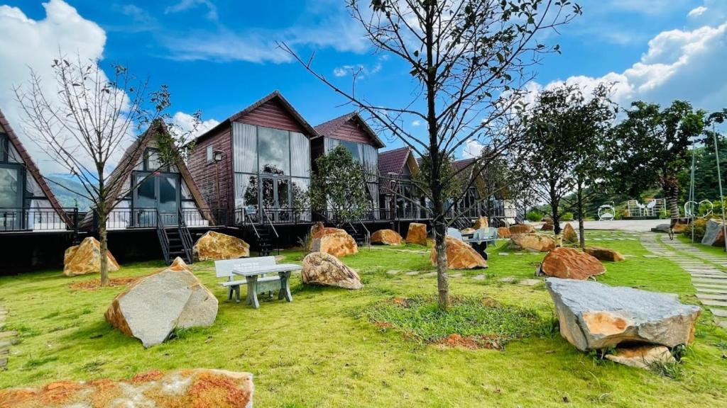 Κήπος έξω από το Quinn Homestay