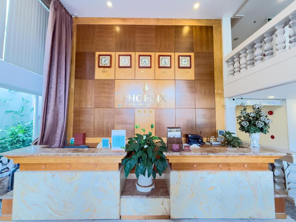 Vstupní hala nebo recepce v ubytování Phoenix Hotel Vung Tau