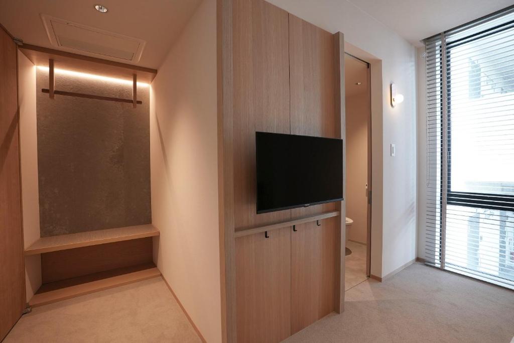 TV a/nebo společenská místnost v ubytování Hotel S-Presso South II