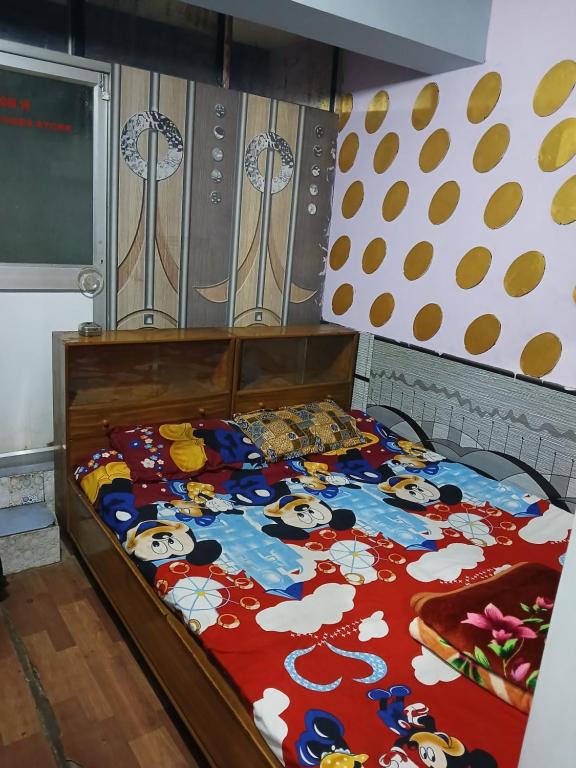 Postel nebo postele na pokoji v ubytování JJ LODGE Ac