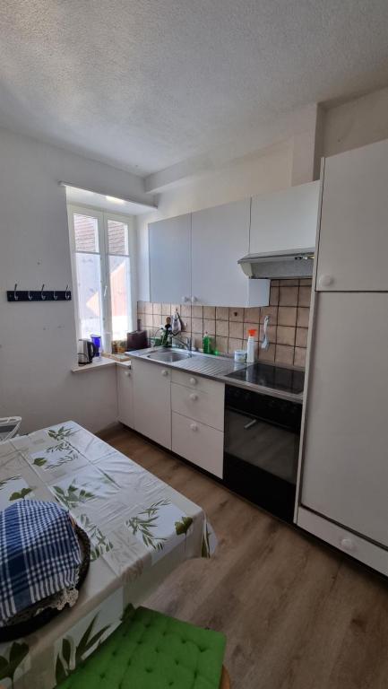 Kuchyň nebo kuchyňský kout v ubytování Haus Jakob II