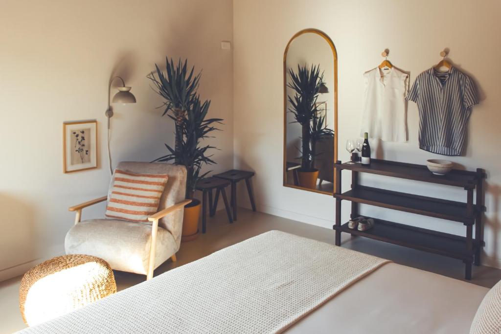 Postel nebo postele na pokoji v ubytování Agriturismo Scala - Eco Boutique B&B