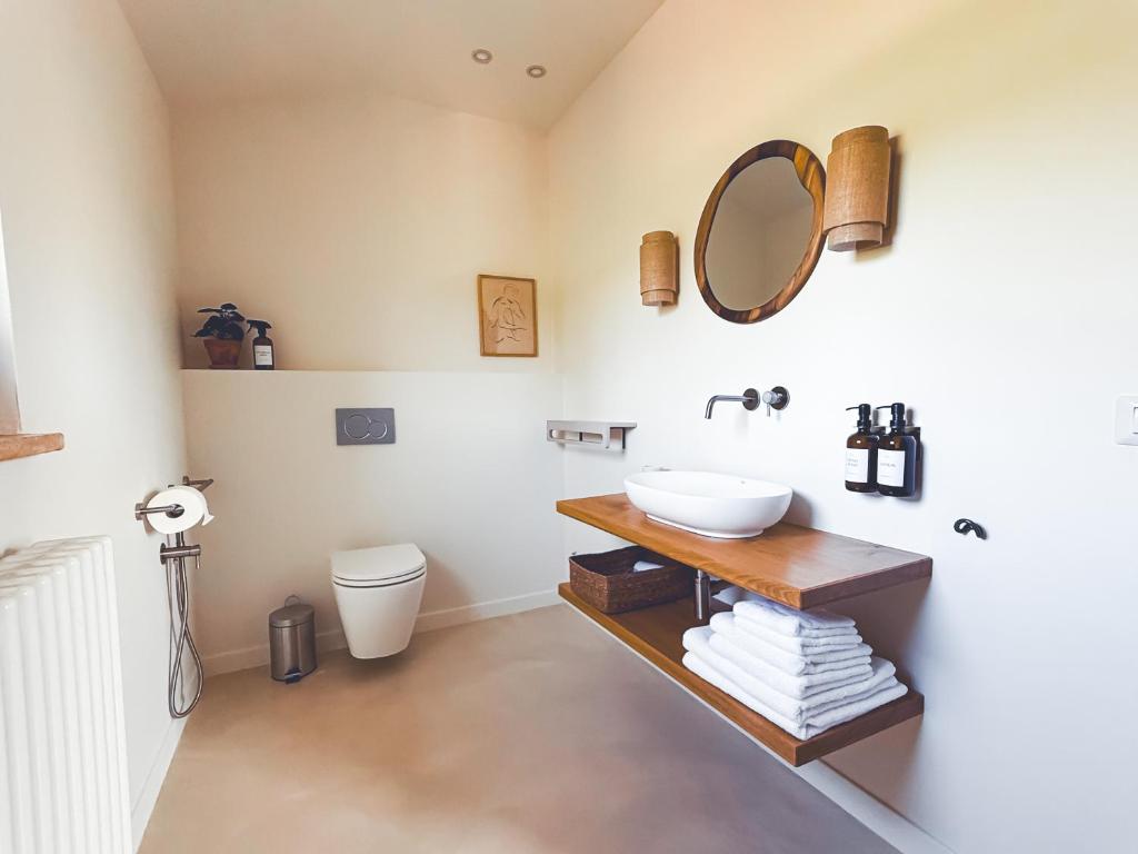 Koupelna v ubytování Agriturismo Scala - Eco Boutique B&B