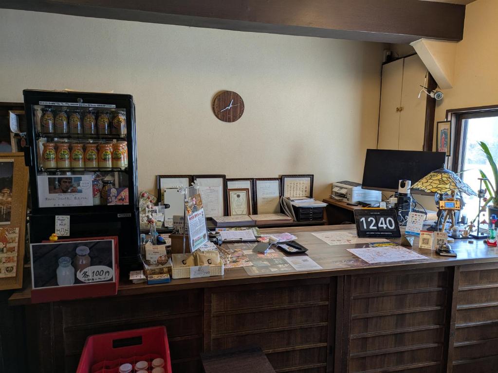 Nápoje v ubytování Kusatsu Onsen Eidaya