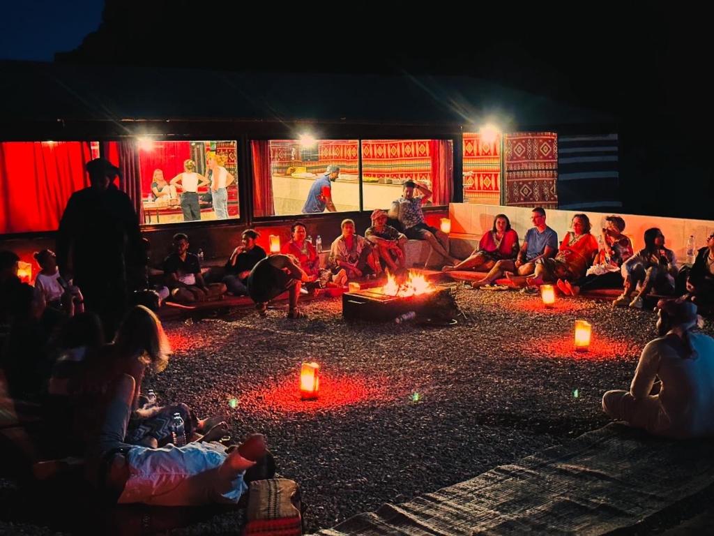 Hosté ubytování Wadi Rum Magic Nature Camp