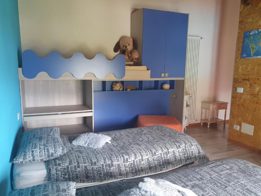 Posteľ alebo postele v izbe v ubytovaní Appartamenti Da Melissa