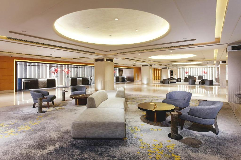TV a/nebo společenská místnost v ubytování Sheraton Grand Taipei Hotel