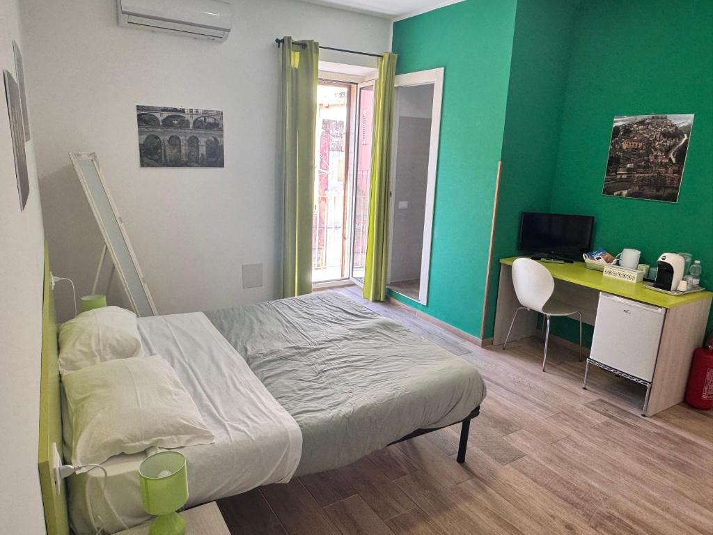 Postel nebo postele na pokoji v ubytování alex rooms