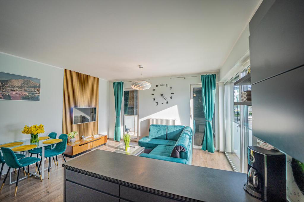 Posedenie v ubytovaní Apartament w Cieplicach