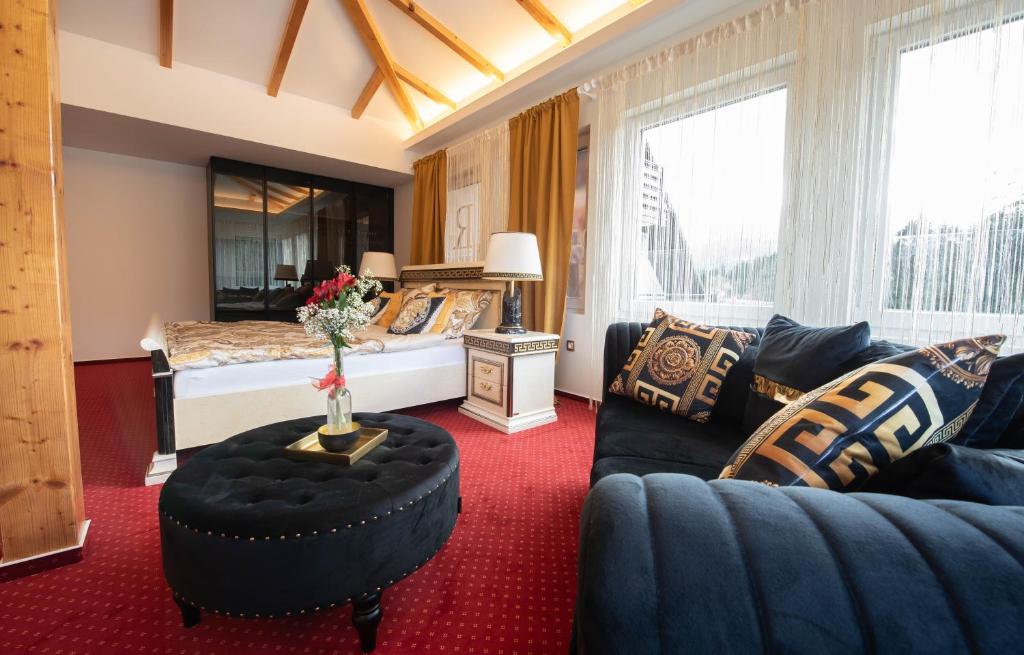 O zonă de relaxare la Linasi Resort Slovenia