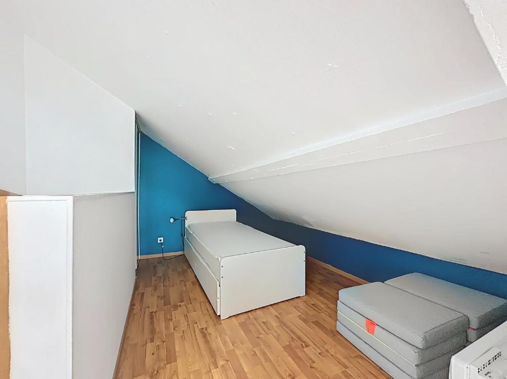 Posteľ alebo postele v izbe v ubytovaní Maison « Maracha » centre ville 150m de la plage