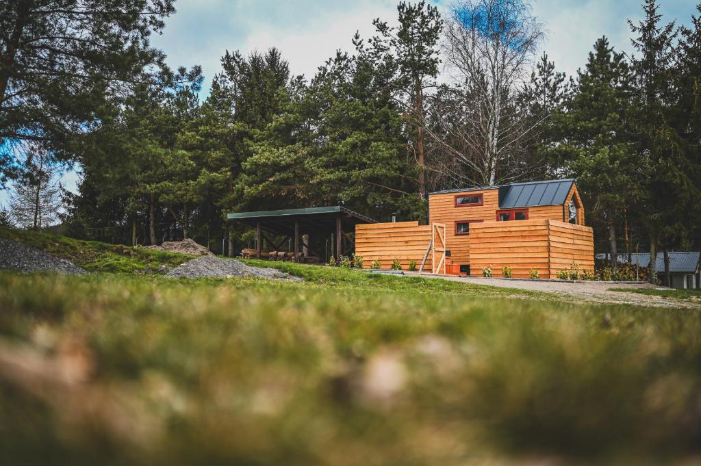 Mynd úr myndasafni af Tiny house s wellness í Nové Hrady
