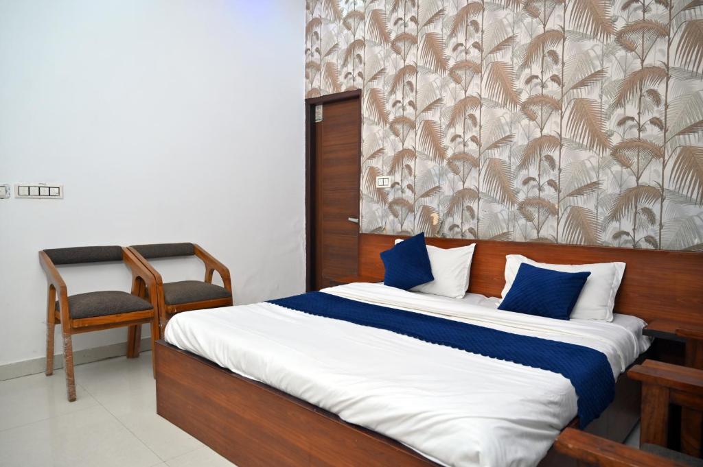 Postel nebo postele na pokoji v ubytování ADB Resort
