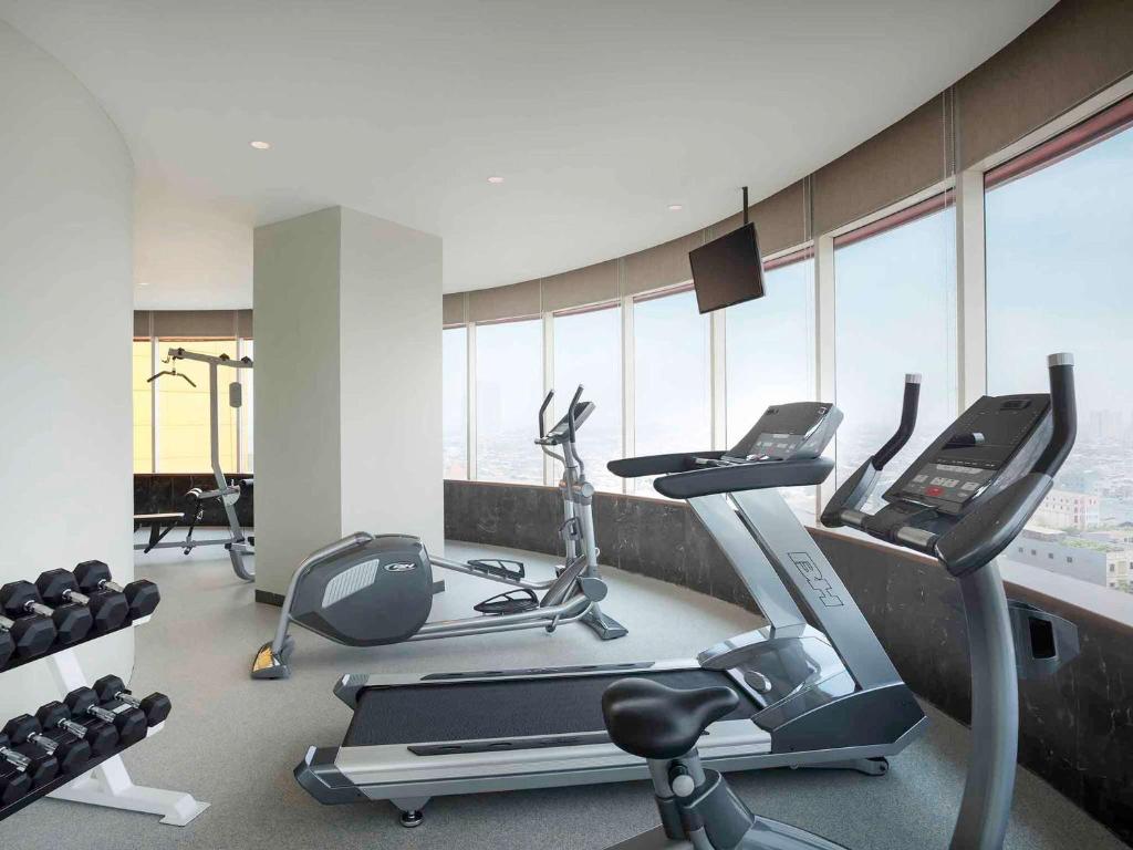 Fitness centrum a/nebo fitness zařízení v ubytování Ibis Styles Jakarta Mangga Dua Square