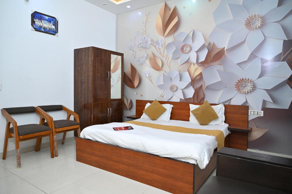 Postel nebo postele na pokoji v ubytování ADB Resort