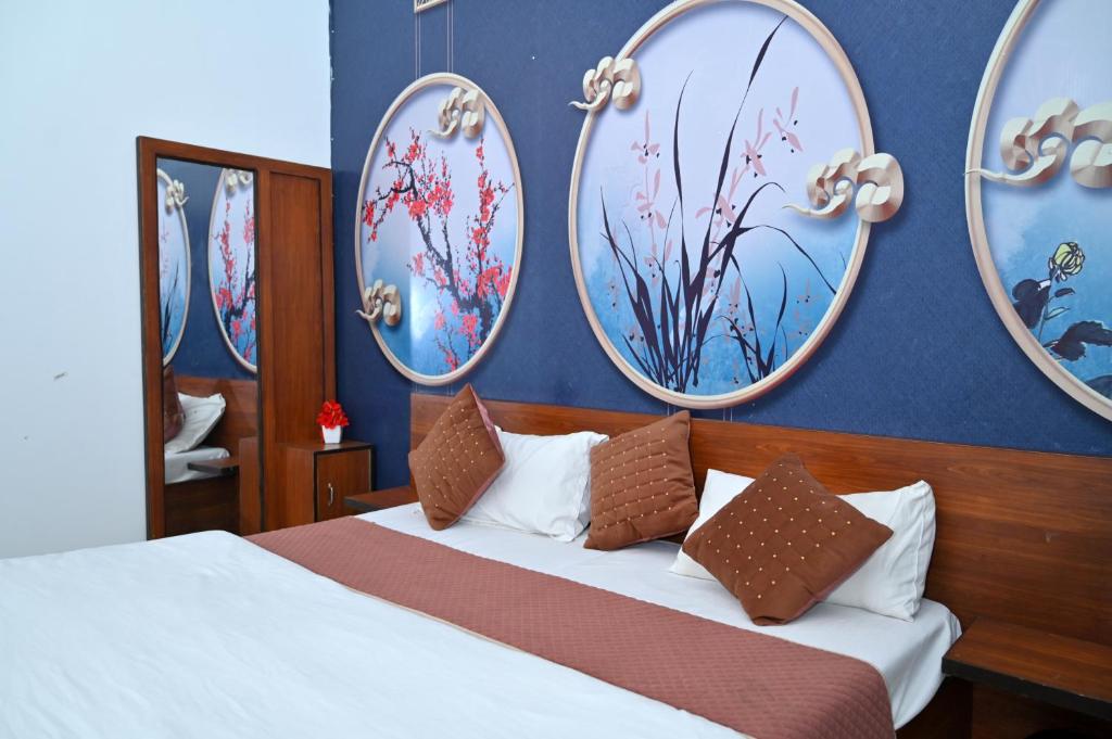 Postel nebo postele na pokoji v ubytování ADB Resort