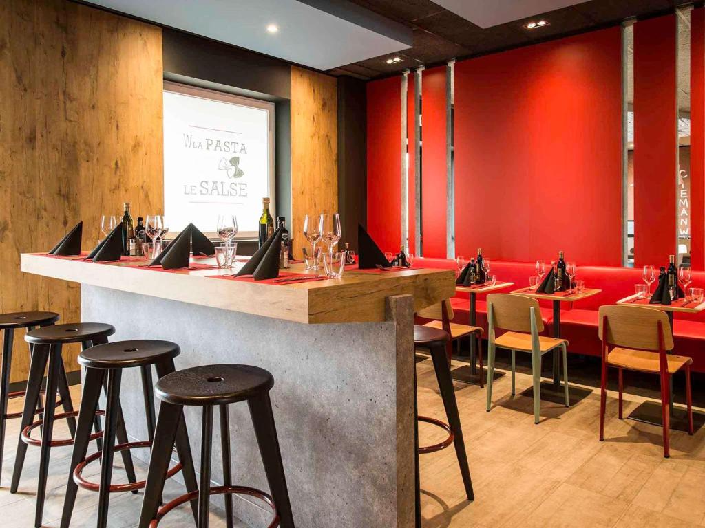 Posezení v ubytování Ibis Milano Fiera