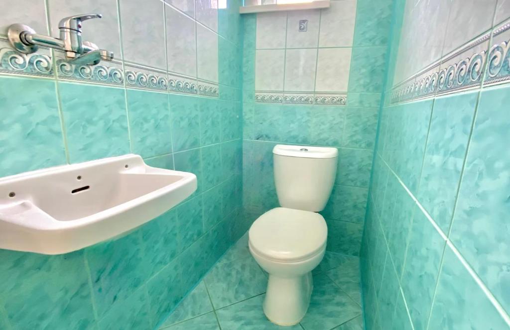 Koupelna v ubytování Privat Horec