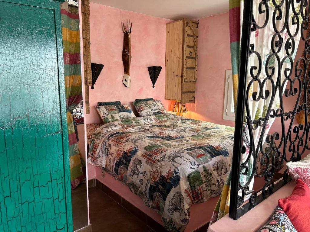 Posteľ alebo postele v izbe v ubytovaní Villa Luxe Port Nature 1 Jasmine