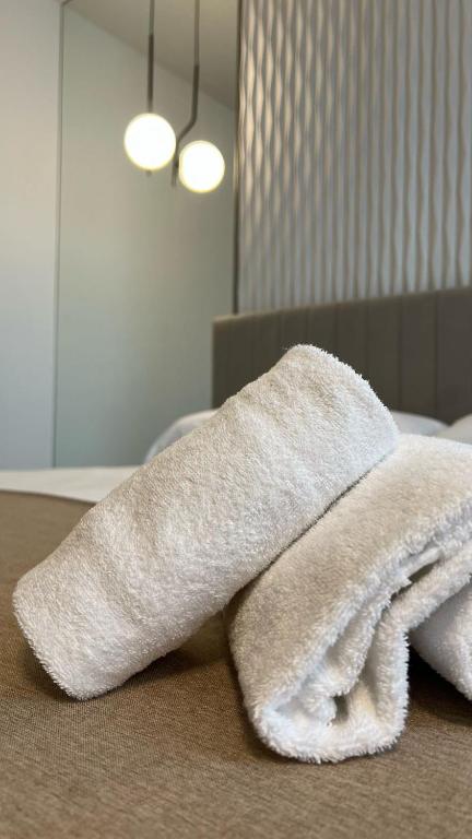 Postel nebo postele na pokoji v ubytování Hotel MLC San Sebastian